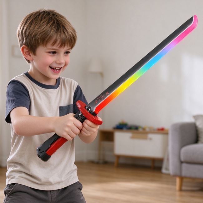 Sabie Actiune 80cm cu Efect Fum si Lumina Jumbo - Default Title (1) [ps:a9230040-23db-4d40-b29e-37fff0192559]