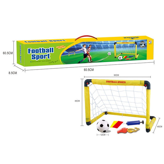 Set Poartă Fotbal Copii Flippy, 45x60 cm, Galben - 45x60 cm (1) [ps:92c5dbee-2fd9-4597-b5c1-4a79b7d5760e]