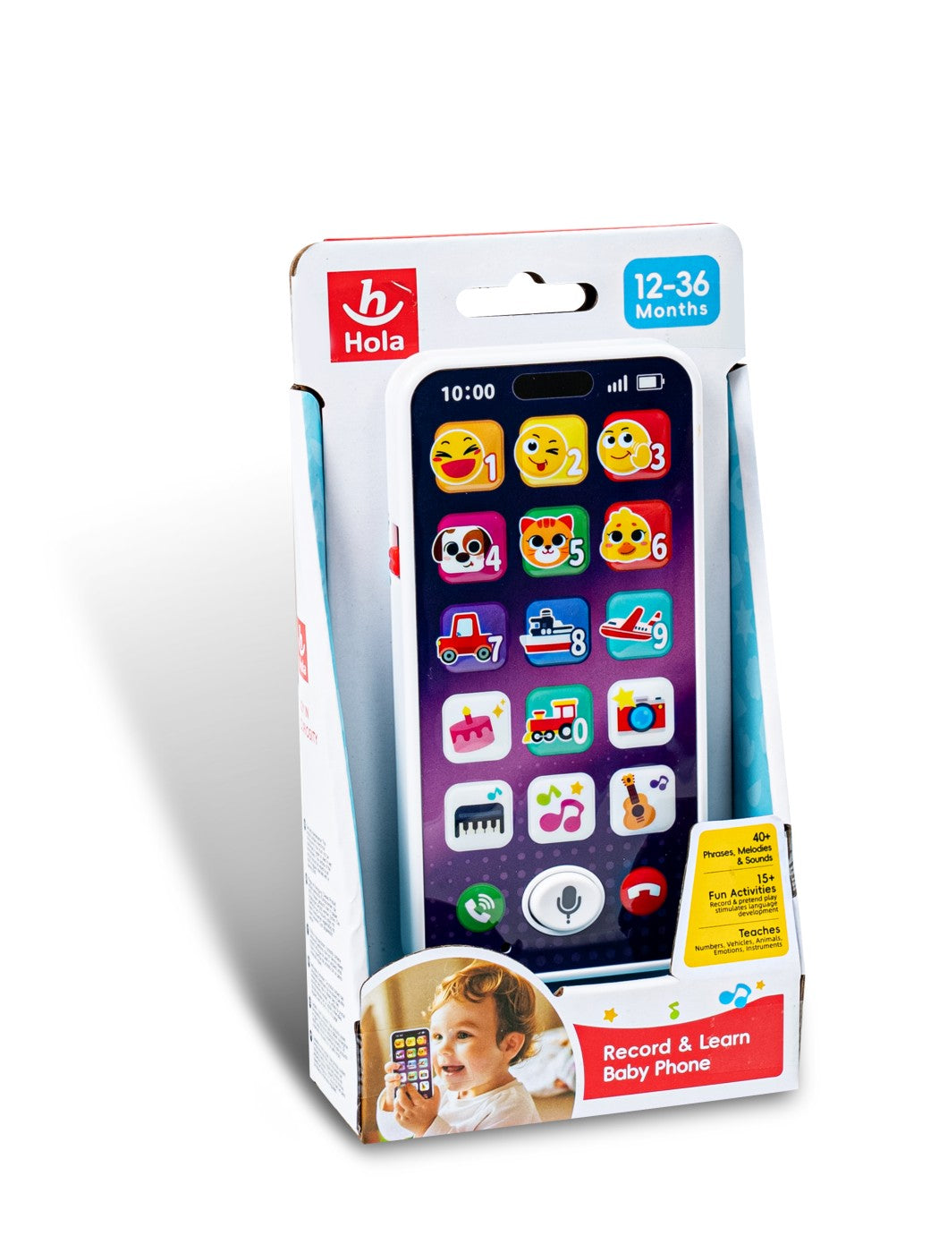 TELEFON MOBIL INTERACTIV BEBE INREGISTREAZA SI INVATA - Imagine 1