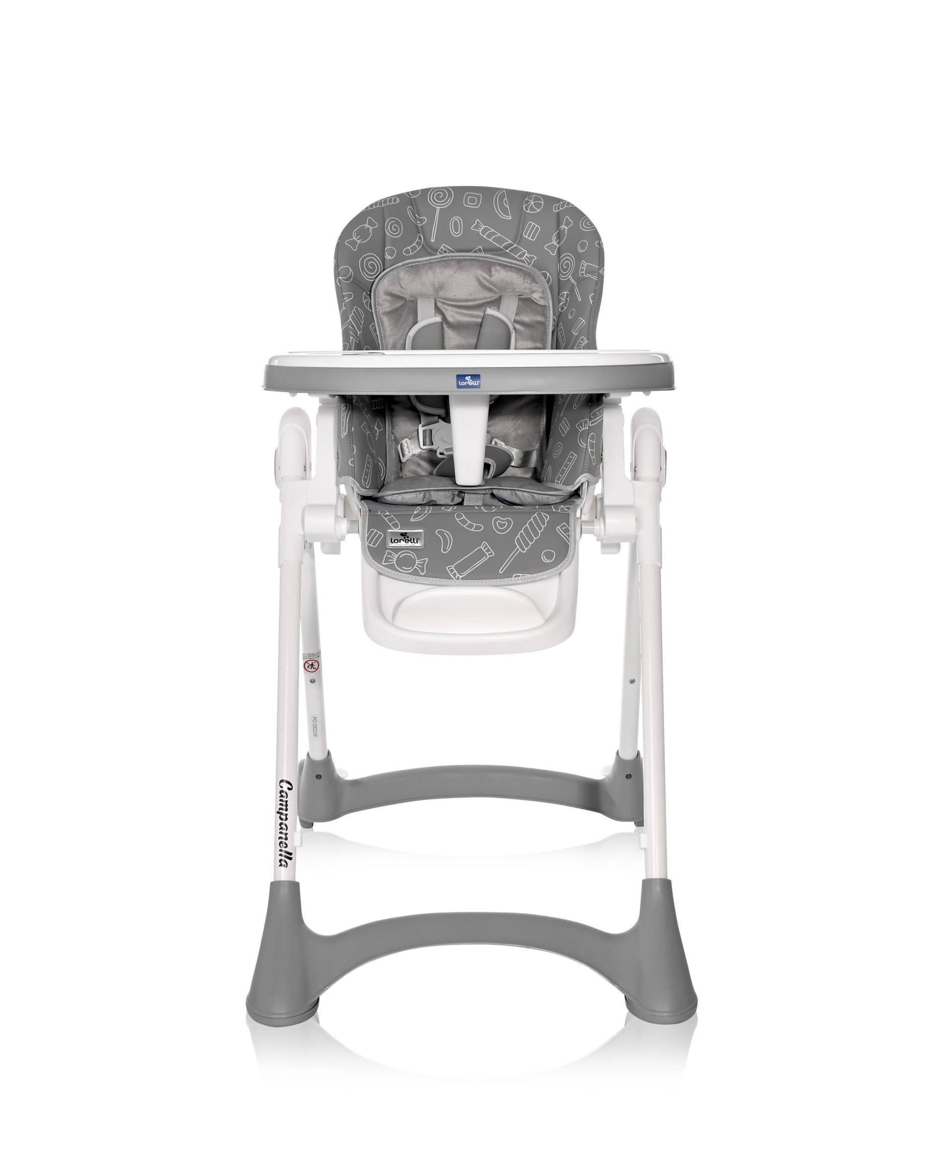 Scaun de Masă Lorelli Campanella, 6-36 luni, Grey Candy - Grey Candy (1) [ps:bb7316be-40f6-467b-b1c2-452b12e1139c]