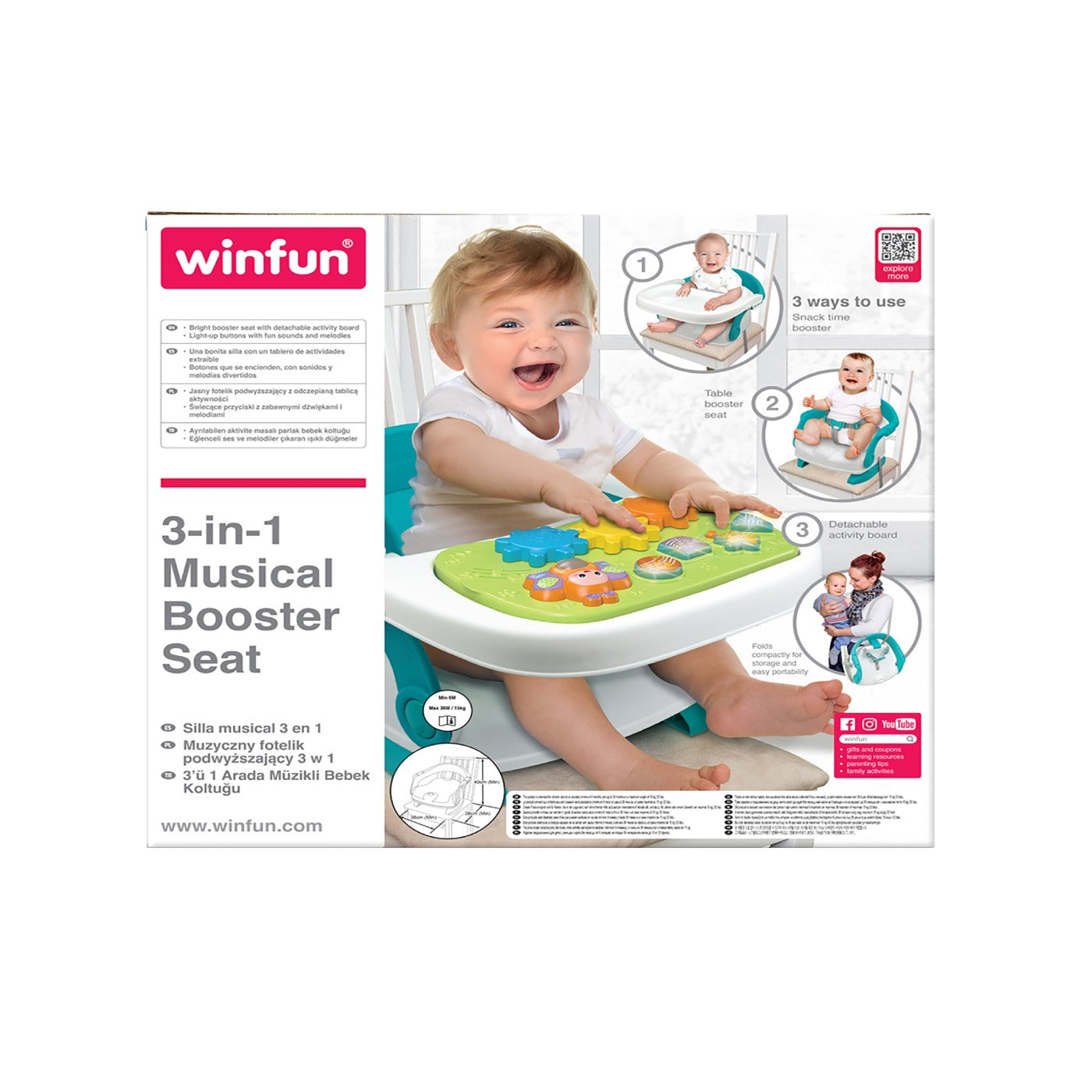 WINFUN SCAUNEL PORTABIL 3 IN 1 - Imagine 1 [ps:f707a049-cde1-4210-a990-da47b8ca8df7]