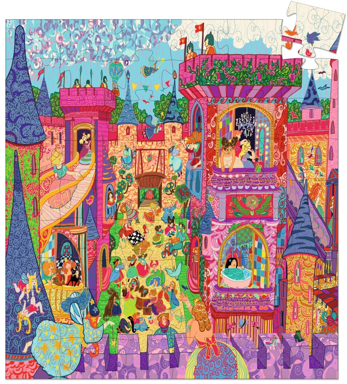 Puzzle Castelul Fermecat Djeco - 54 Piese | infant.ro - Default Title (1) [ps:e0c9dba4-f186-41af-9d95-db7d463b425f]