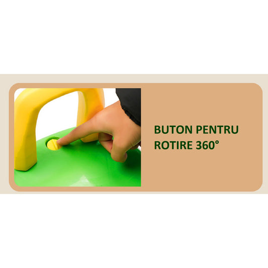 Excavator Copii Flippy, 1-3 Ani, Muzică și Lumini, Galben - Verde (1) [ps:5af50716-164e-45a3-b931-06be69a1941f]