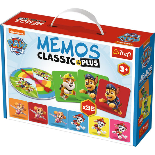 JOC MEMOS CLASSIC PLUS PATRULA CATELUSILOR Trefl - Imagine 1