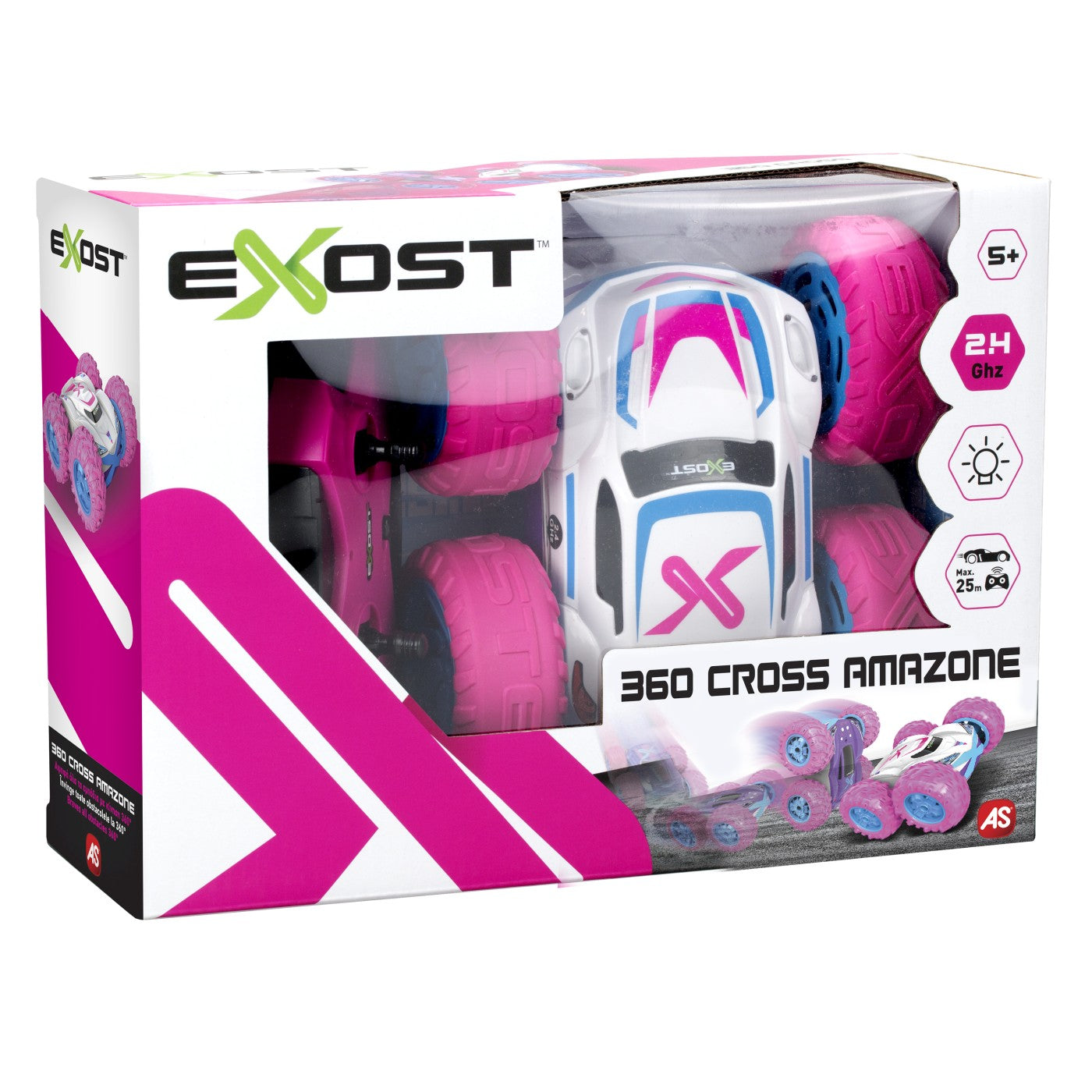 MASINA CU TELECOMANDA EXOST RC 1:18 360 CROSS LED AMAZONE - Imagine 1 [ps:a6eaad72-7cd8-4582-a086-400dbde99986]