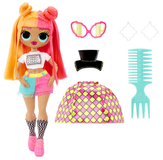 L.O.L. SURPRISE! OMG NEONLICIOUS PAPUSA FASHIONISTA CU - Neonlicious (1) [ps:3de66205-1e1f-4c59-9b8b-27dd24c773df]