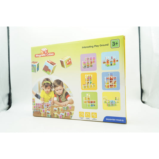 Cuburi Magnetice Flippy, 10 Piese, Puzzle Parc Distracții - Default Title (1) [ps:5a632c98-7354-4d68-900e-d14d9a1c6189]