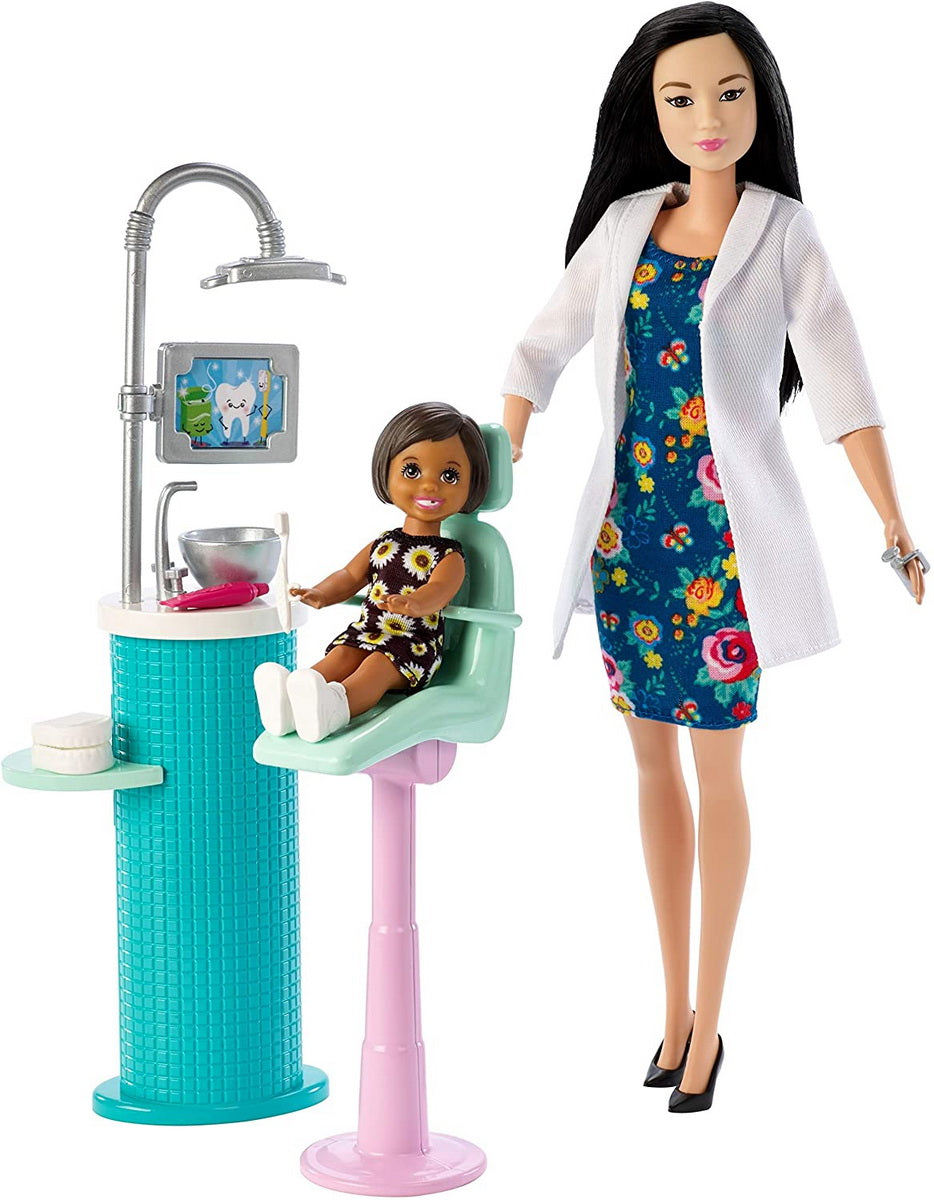BARBIE CARIERE SET MOBILIER CU PAPUSA APICULTOR Mattel - Doctor Stomatolog (1) [ps:f88816c1-6141-42fd-b0bc-9221893012e6]
