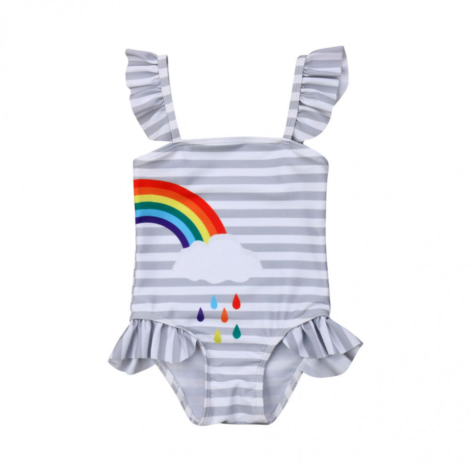 Costum de baie - Curcubeu - gemene Drool (Marime: 110) [ps:f11e9cef-f538-49ce-addc-70ad639fe1f0]