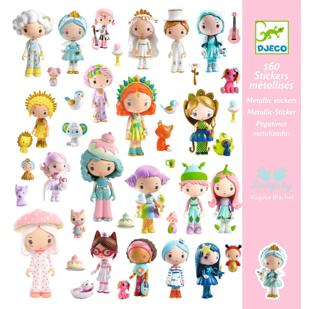 Abtibilduri metalice Tinyly, Djeco - Imagine 1 [ps:5b867c06-2d26-40a6-aaff-e1c48cfb33b2]