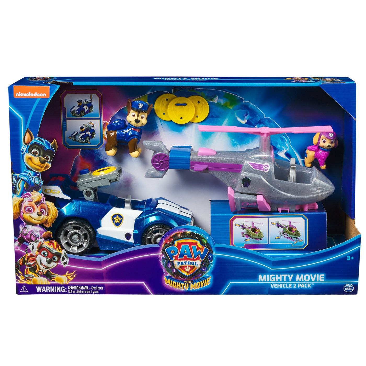 PATRULA CATELUSILOR MIGHTY MOVIE SET 2 VEHICULE Spin Master - Imagine 1 [ps:5f364b93-69e5-4ab2-b7b8-210814a08af8]
