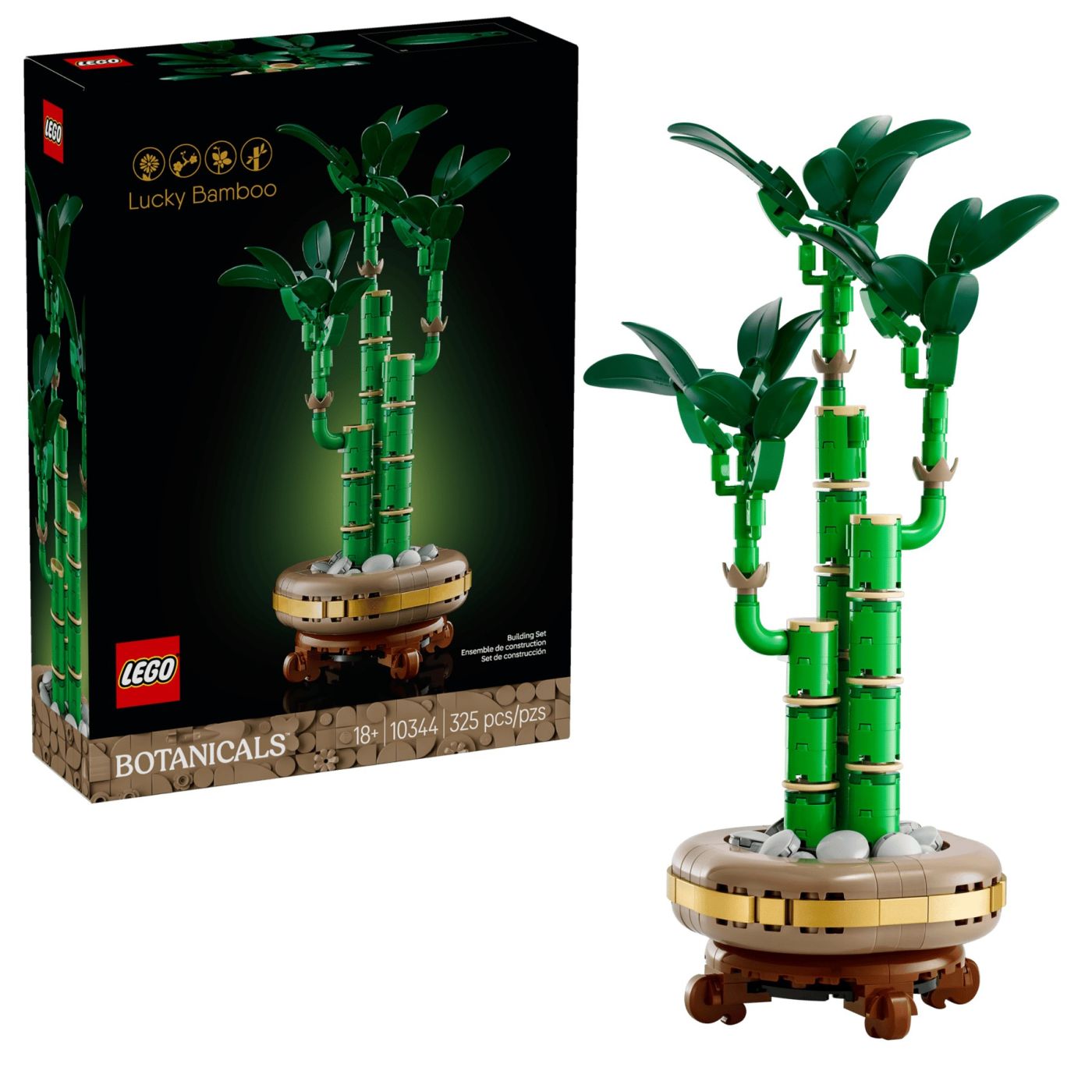 LEGO BOTANICALS BAMBUS NOROCOS 10344 - Imagine 1