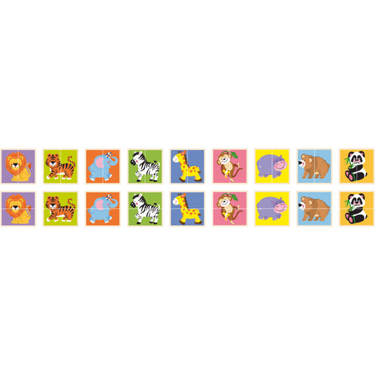 Puzzle Gaseste perechea - Animale salbatice, Viga - Imagine 1 [ps:0b5e3a65-9c09-41f2-b2a2-1a8e478b3529]