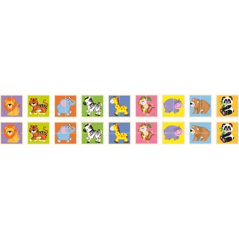 Puzzle Gaseste perechea - Animale salbatice, Viga - Imagine 1 [ps:0b5e3a65-9c09-41f2-b2a2-1a8e478b3529]