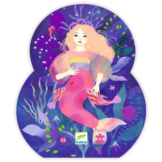 Puzzle Sirena Ella, Djeco - Imagine 1 [ps:b4fbecae-71ea-4555-8ddd-fdda01ae068c]