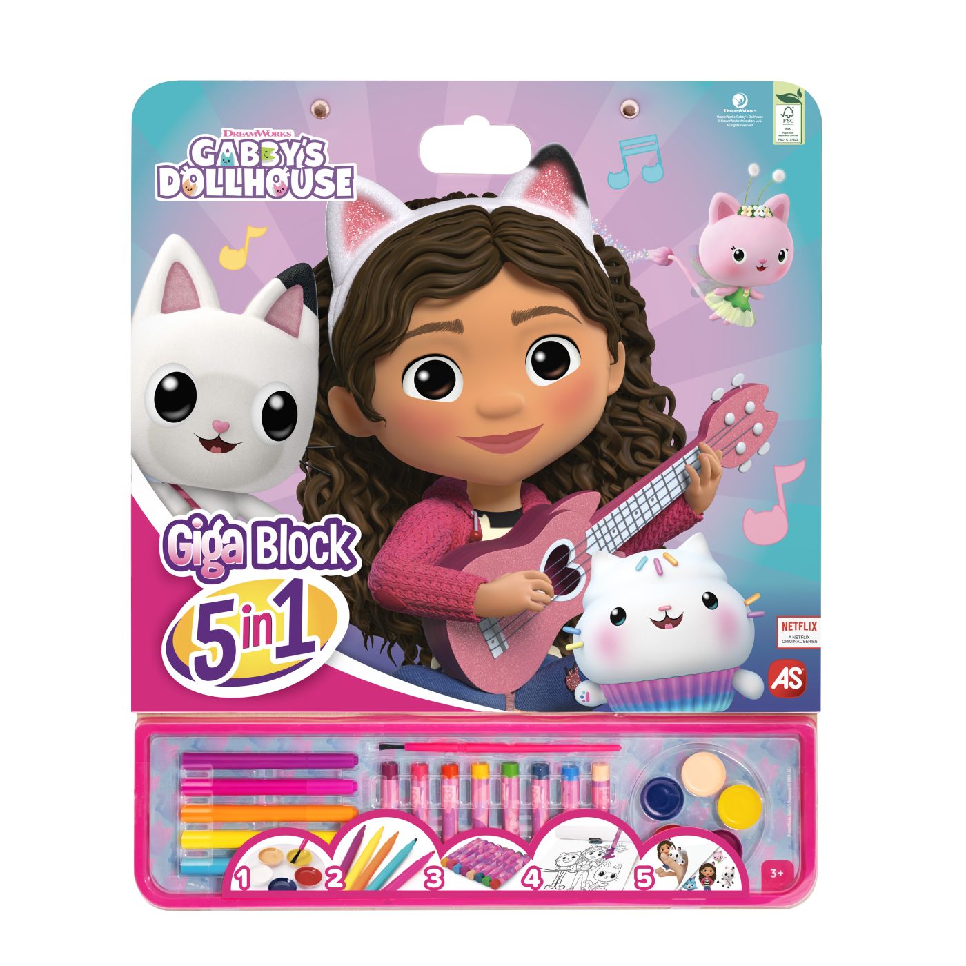 SET PENTRU DESEN GIGA BLOCK 5 IN 1 GABBY DOLLHOUSE AS - Imagine 1 [ps:6e7bd884-ba9c-4d76-a70a-3c1dd7776127]
