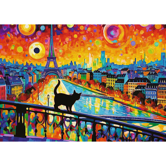 PUZZLE TREFL 1000 PISICA DIN PARIS - Pisica Din Paris (1) [ps:b139dd55-aa5b-444a-958b-becaf8ae5415]