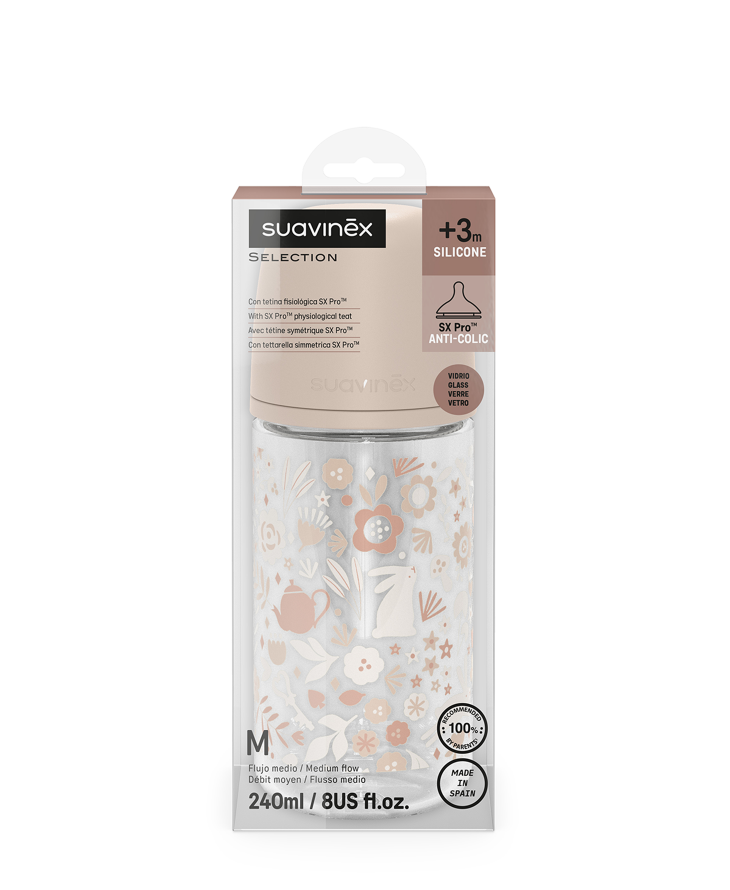 WONDERLAND BIBERON DE STICLĂ 240ML SXPRO DEBIT MEDIU LIBERTY ROZ [ps:f8d4c84e-8b87-4f85-b3b1-56a5f46a21c7]
