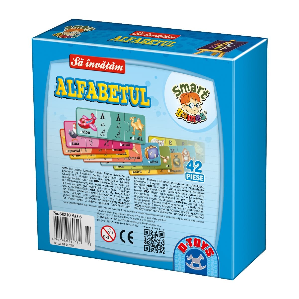 D-TOYS Să învățăm alfabetul - Joc Educativ pentru Copii - Default Title (1) [ps:f05f61b9-fd93-4cf4-b36f-9e533db7004a]