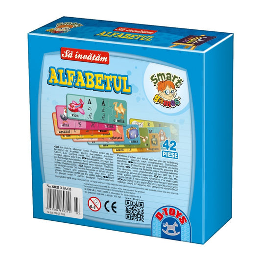 D-TOYS Să învățăm alfabetul - Joc Educativ pentru Copii - Default Title (1) [ps:f05f61b9-fd93-4cf4-b36f-9e533db7004a]