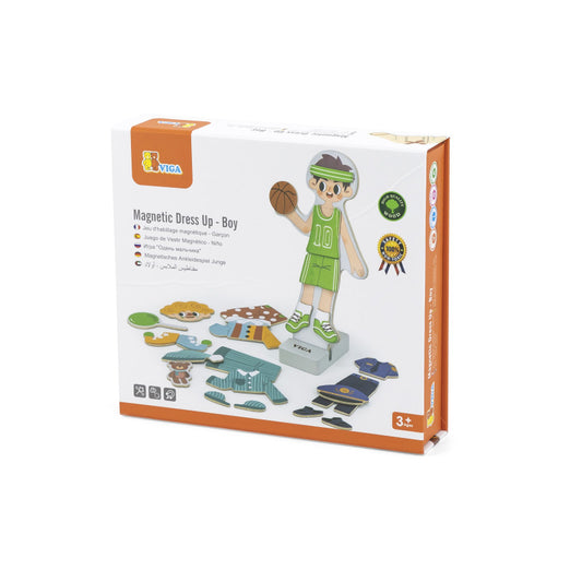 Set magnetic Vestimentatie baieti, Viga - Imagine 1