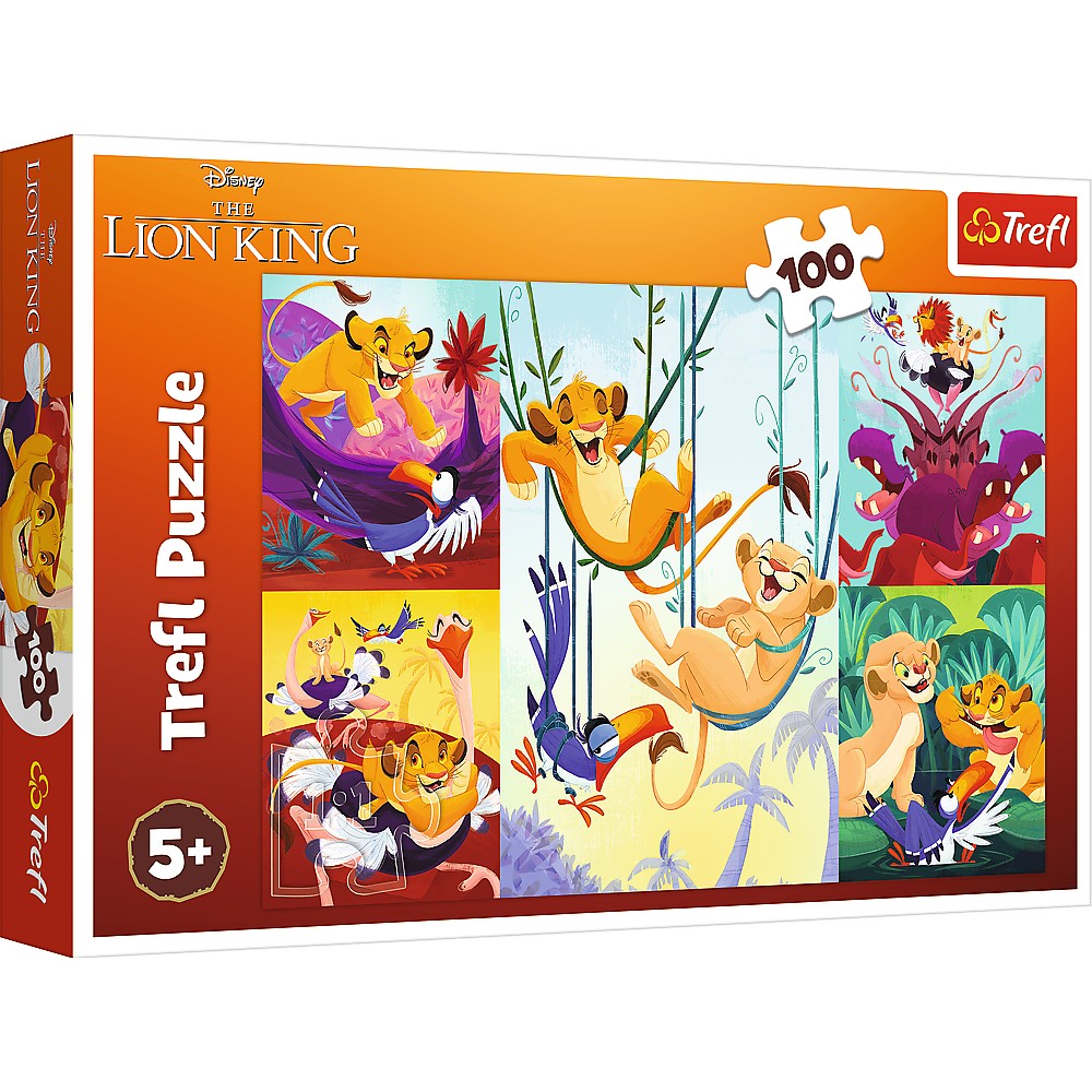 PUZZLE TREFL 100 DISNEY CURAJOSUL REGE LION - Imagine 1 [ps:0d8f4099-b8c5-43b4-8a37-5521b9d3f487]