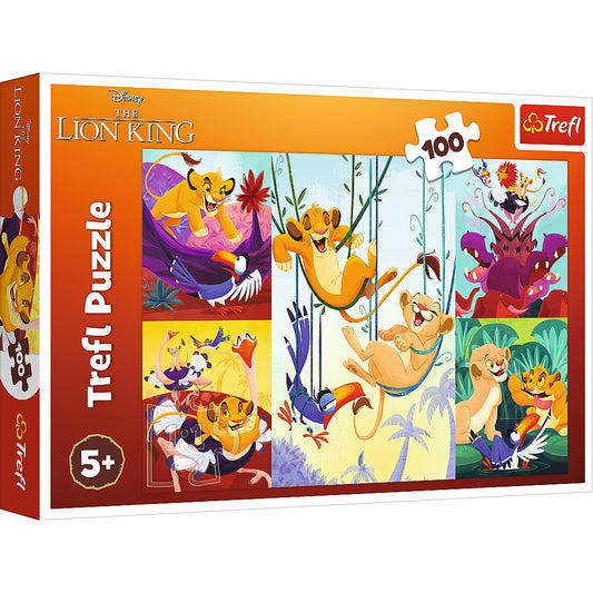 PUZZLE TREFL 100 DISNEY CURAJOSUL REGE LION - Imagine 1 [ps:0d8f4099-b8c5-43b4-8a37-5521b9d3f487]