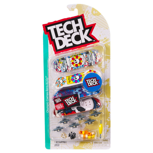 TECH DECK PACHET 4 PIESE FINGERBOARD PAPA 9.6CM Spin Master - Imagine 1 [ps:cc11b308-792b-455f-8c13-850aeca63177]