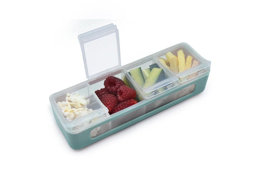CUTIE SNACK 4 COMPARTIMENTE, MELII LUXE, IVORY [ps:70310325-0d39-4d90-9e4b-4bccf0a1d783]