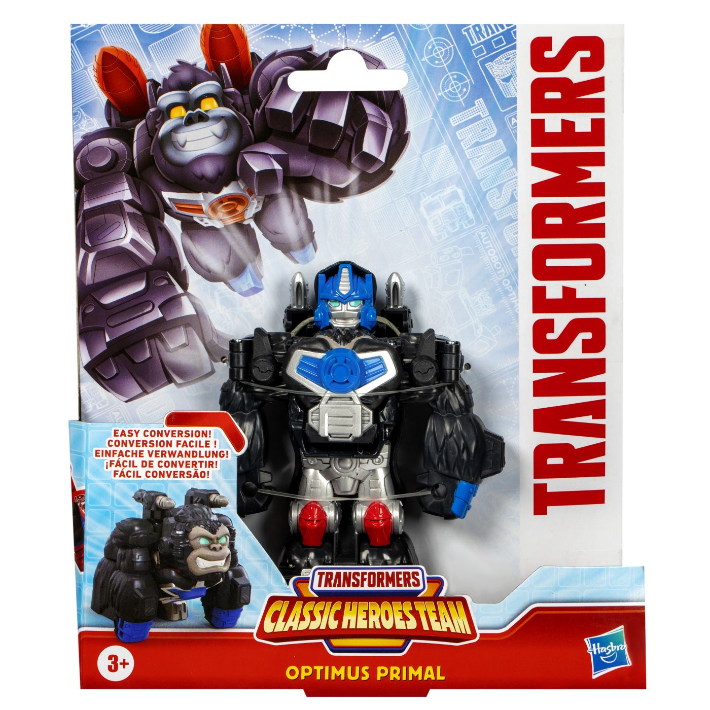 TRANSFORMERS CLASSIC HEROES TEAM ROBOT OPTIMUS PRIMAL - Imagine 1