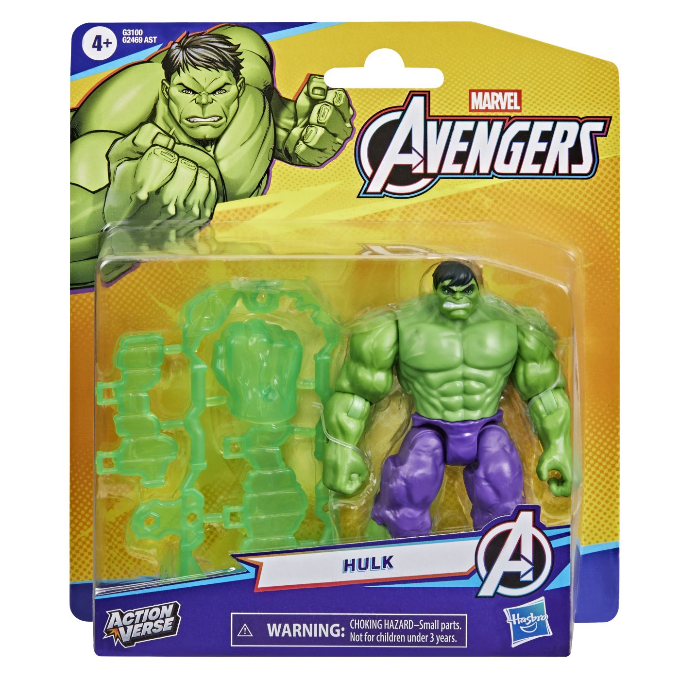 MARVEL AVENGERS ACTION VERS SET FIGURINA HULK SI - Imagine 1 [ps:bc5f80cd-c9b1-4f68-ac3f-51acce6bfc1d]