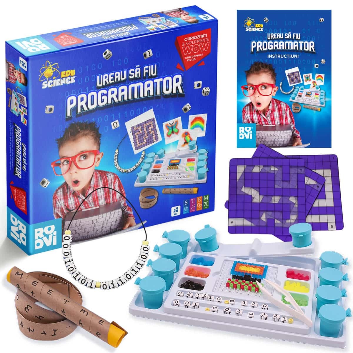 D-TOYS Vreau să fiu programator - Joc Educativ de Codare - Default Title (1) [ps:3ef13fd5-19d7-4a59-be22-c2766d63fb17]