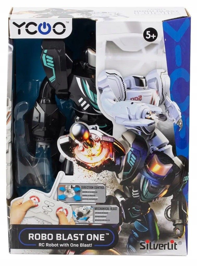SILVERLIT ROBOT ROBO BLAST ONE NEGRU - Imagine 1 [ps:4a1e346c-1105-4cb7-999e-f39e9ec0c11b]
