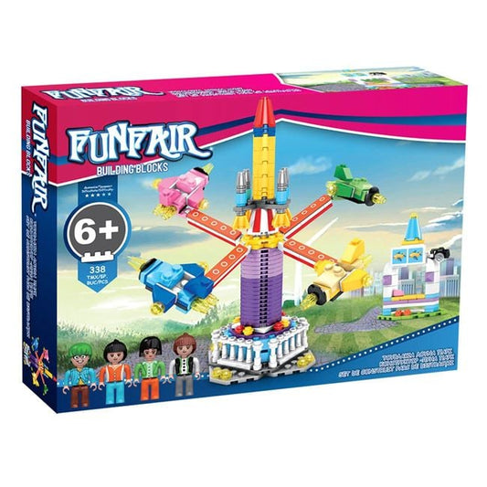 Cuburi Construcție Luna Park Jumbo - 338 Piese și 4 Figurine - Default Title (1) [ps:98d93353-79ab-4cfa-818e-21170f6144cd]