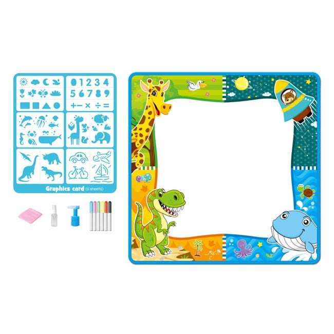 Covoraș de Desen cu Carioci și Aerograf Jumbo 80x80cm - Default Title (1) [ps:57425699-acbf-4f02-8635-b0154a869b73]