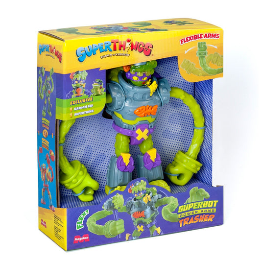 SUPERTHINGS RESCUE FORCE ROBOT TRASHER, figurine - Imagine 1 [ps:33bda032-8e4b-4bb2-aa5e-e5d489afc98c]