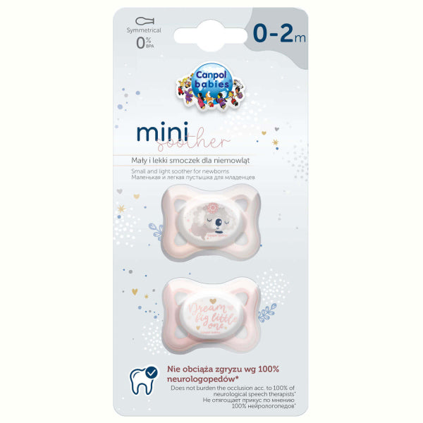 Canpol Babies Suzeta Simetrica Din Silicon 0-2M Mini -2 - Imagine 1 [ps:35fc1a27-9103-46ac-aaf5-0ed79bdf8dfa]