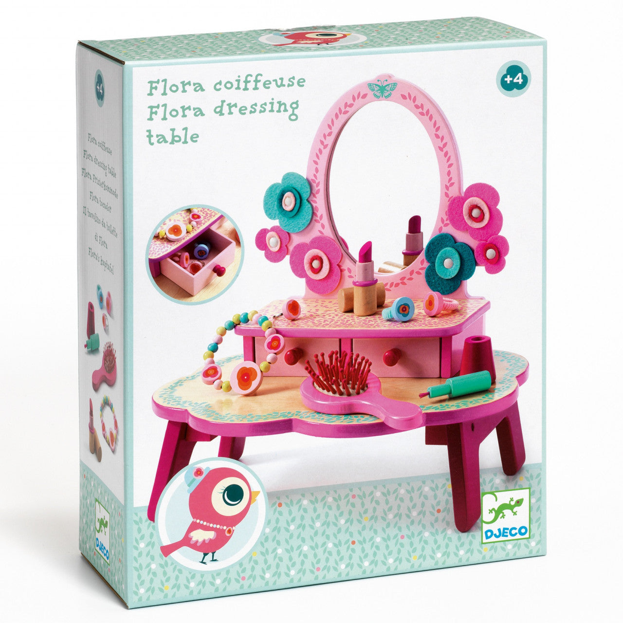 Masuta de toaleta Djeco, Flora - Imagine 1 [ps:d4250ce3-59a7-4d9f-a57d-bde9f87a0219]