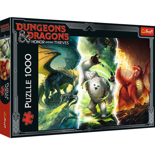 PUZZLE TREFL 1000 DUNGEONS DRAGONS LEGENDERE MISTERIOASE - Imagine 1 [ps:edbc0453-42da-466b-9ea0-96fce22457e7]