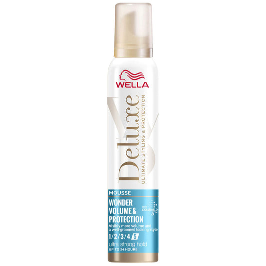 WELLA DELUXE Wonder Volume & Protection, spuma de par, - Imagine 1 [ps:a5c82649-ed14-4e9f-a15d-d72dd561e608]