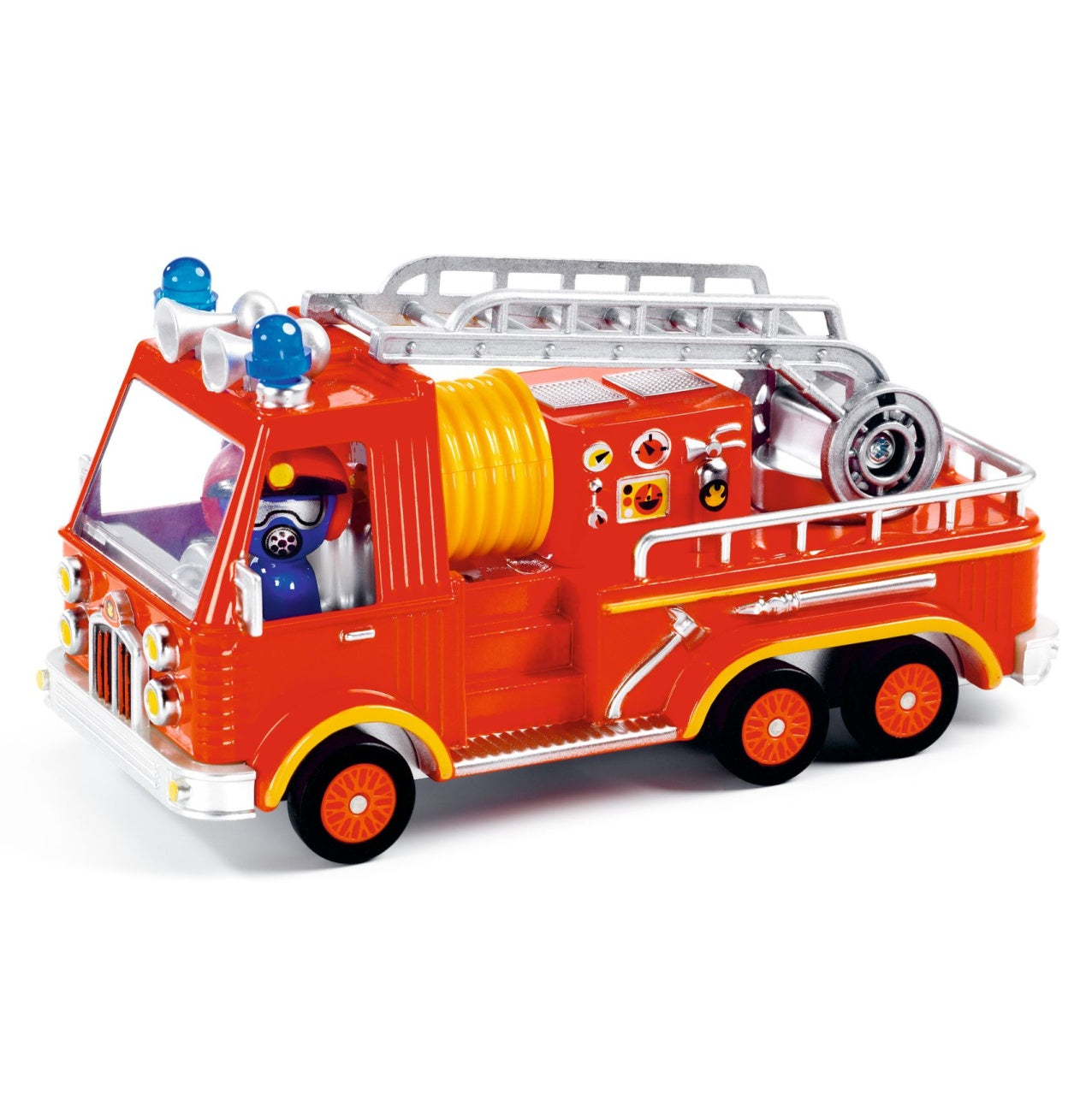 Masina de pompieri Colectia Crazy Motors, Djeco - Imagine 1 [ps:69f3c94b-6235-4dbe-81c2-7f3951f5cffd]