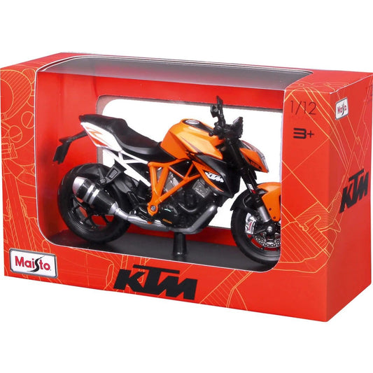 MAISTO MOTOCICLETA METALICA CU STAND KTM 1290 SUPER DUKE - Imagine 1 [ps:6389eb18-7ba2-49cb-8eb5-db0e6d4fe0f3]