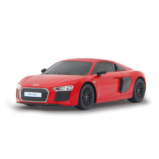 MASINA CU TELECOMANDA AUDI R8 ROSU CU SCARA 1 LA 24 Rastar - Roșu
