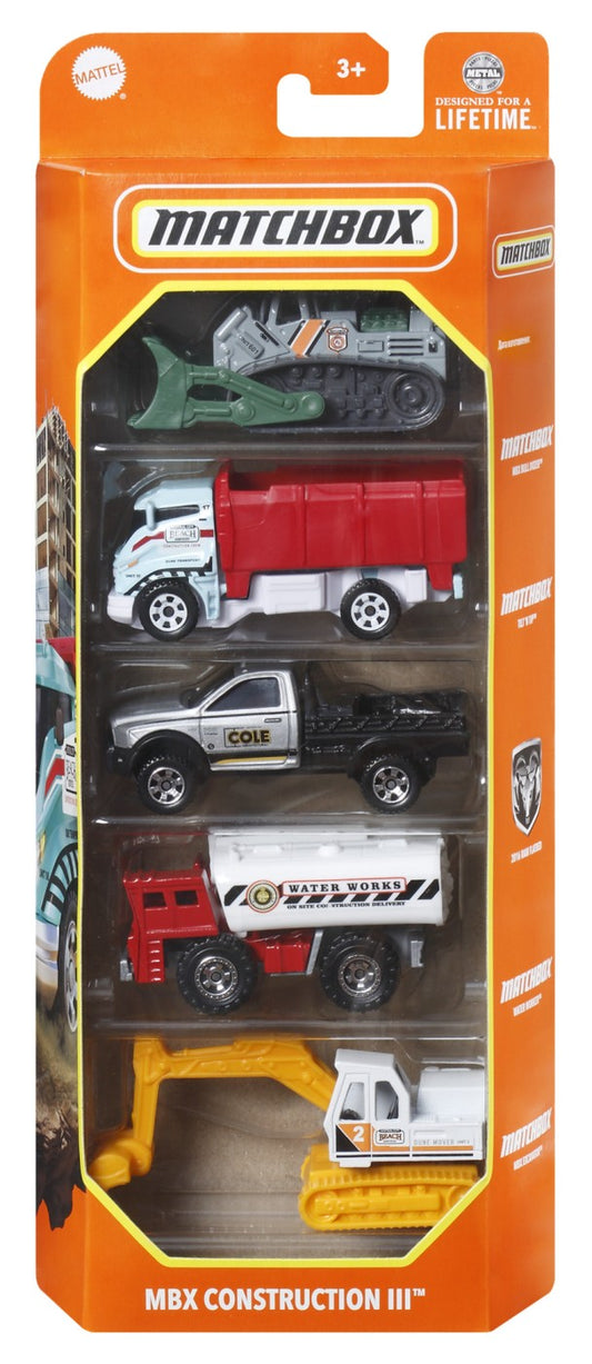 MATCHBOX SET 5 MASINUTE METALICE MBX CONSTRUCTION III - Imagine 1 [ps:66f1b74f-3919-4cdb-b086-df581ef75104]