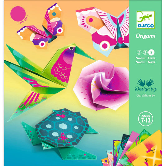 Joc creativ origami Animale si flori exotice, Djeco - Imagine 1 [ps:53efb3af-47ed-41e7-aa85-13654142dc12]