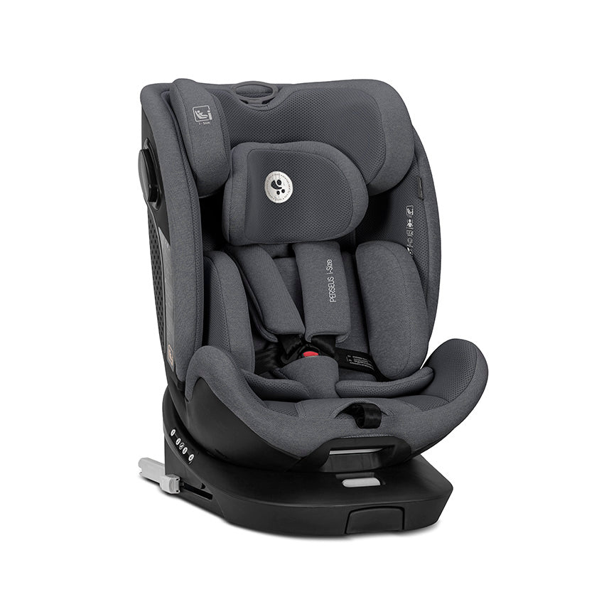 Scaun Auto Lorelli Perseus i-Size, Bază Rotativă, 0-12 ani - Grey (1) [ps:2eca8d3a-9bd2-4346-9071-31d2a74934f7]