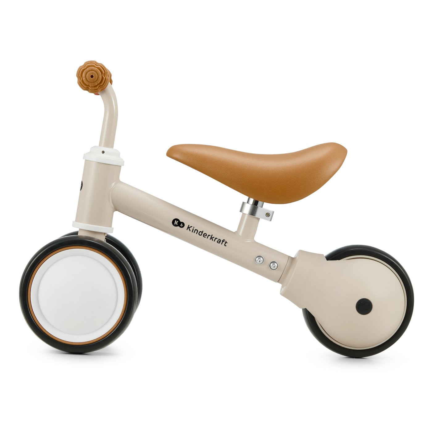 BICICLETA ECHILIBRU KINDERKRAFT CUTIE LIGHT BEIGE [ps:53b63664-5ddb-47d3-b722-6611f058d5f6]