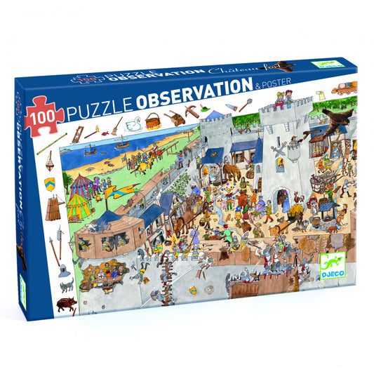 Puzzle observatie Fortareata, Djeco - Imagine 1 [ps:1e542a6f-7f6f-4ae4-9318-aca03f7a47bb]