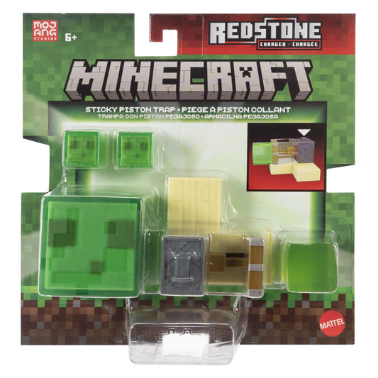 MINECRAFT REDSTONE CHARGED SET CAPCANA CU PISTON - Imagine 1