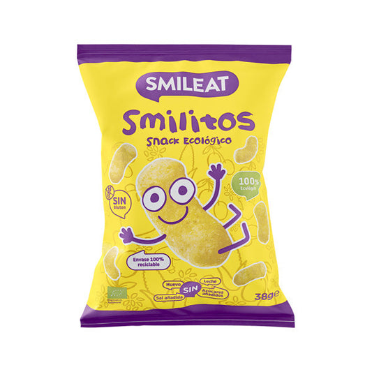 Smileat Pufuleti Smilitos cu ulei de masline 38g, +8 - Imagine 1